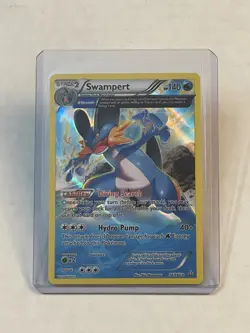 Pokemon TCG Swampert 26/160 XY Primal Clash Holo Rare 2015 NM - Image 1