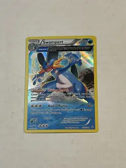 Pokemon TCG Swampert 26/160 XY Primal Clash Holo Rare 2015 NM - Image 3