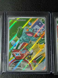 Pokemon TCG First Partner Illustration Collection Series 1 Kanto GEN 1 Starters - Image 3