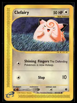 Pokemon TCG Expedition #101/165 Clefairy - Image 1