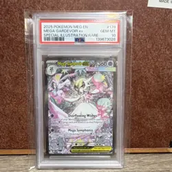 Pokemon Mega Gardevoir ex 178/132 Me01 Special Illustration Rare Holo PSA 10 - Image 1