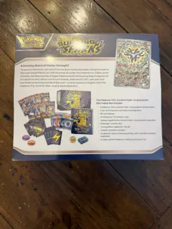 Pokemon TCG Surging Sparks ETB Scarlet & Violet Elite Trainer Box Factory Sealed - Image 2