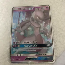 The Pokemon Company Pokemon TCG Mewtwo GX 31/68 Hidden Fates Ultra Rare Holo - Image 1