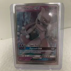 The Pokemon Company Pokemon TCG Mewtwo GX 31/68 Hidden Fates Ultra Rare Holo - Image 2