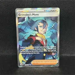 Pokemon TCG Grimsley's Move Ultra Rare Holo Trainer 120/094 Phantasmal Flames - Image 1
