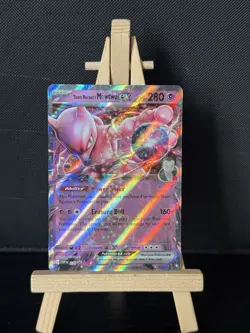 Pokemon TCG - Team Rocket's Mewtwo EX 216 - Black Star Promo - Image 1