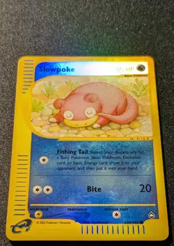 Pokemon AQUAPOLIS - #108/147 Slowpoke - Reverse Holo - ENG - Near Mint - Image 4