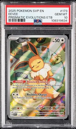 Pokemon Eevee 173 - SV: Scarlet & Violet Promo - Holo - PSA 10 - Image 1