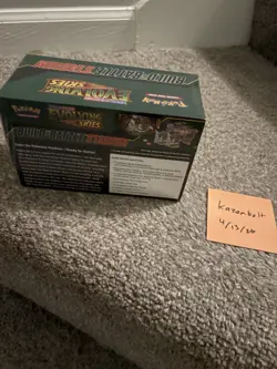 Pokemon TCG Evolving Skies Build & Battle Stadium Sealed Box - Image 3