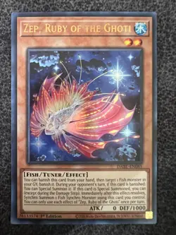 Yugioh Zep, Ruby of the Ghoti DABL-EN085 Ultra Rare 1st Edition Near Mint - Image 1