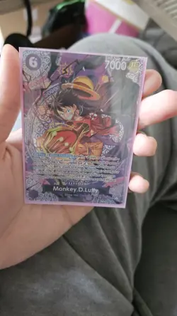 Monkey D. Luffy OP15 SP Art One Piece TCG ST26-005 - Image 3