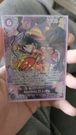 Monkey D. Luffy OP15 SP Art One Piece TCG ST26-005 - Image 4