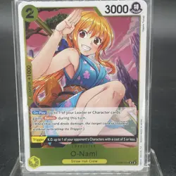 One Piece English O-Nami OP06-101 Wings of the Captain Free Shipping! - Image 1