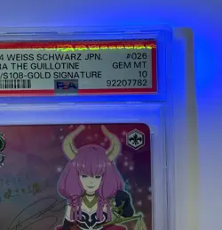 PSA 10 Weiss Schwarz Frieren Beyond Journey's End SFN/S108-026SP SP Signed Aura - Image 4