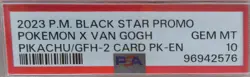 Pikachu Van Gogh PSA 10 SEALED Promo Pokemon Card GEM MINT 10 Museum Exclusive - Image 5