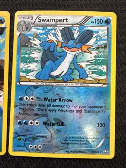 Swampert 36/160 Holo Rare Primal Clash Lp/nm Pokemon Card - Image 4