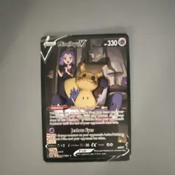 Pokemon Mimikyu V TG16/TG30 Brilliant Stars Trainer Gallery Ultra Rare Holo Card - Image 1
