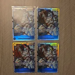 Edward Newgate OP13-042 SR x4 (Playset) One Piece Card Game TCG NM English - Image 1