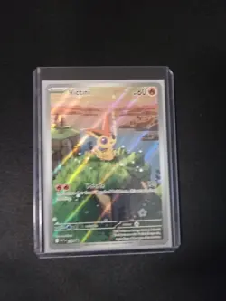 Pokemon TCG Victini Full Art Holo Black Star Promo Card 208 - Image 1