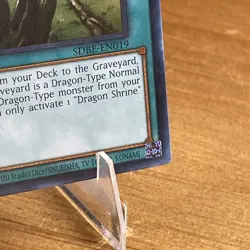 Dragon Shrine SDBE-EN019 Saga Of Blue Eyes White Dragon YuGiOh. Holo. Card NM! - Image 4