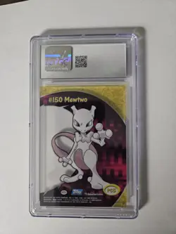 CGC 9 MINT Mewtwo 2000 Toppd Series 2 PC5 Clear Card Pokemon - Image 2