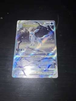 Glaceon VSTAR GG40/GG70 Crown Zenith Ultra Rare Holo Pokemon TCG 260 HP Card - Image 1