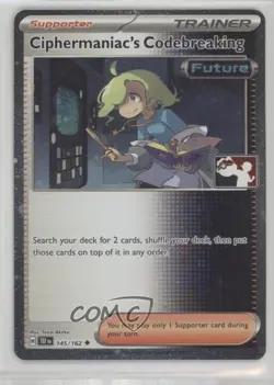 Ciphermaniac's Codebreaking Pokemon SV05: Temporal Forces Pokemon League #145 - Image 1