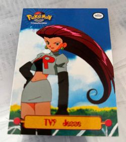 Pokemon Topps TV Animation Edition Jesse TV9 Team Rocket Vintage Card 1999 - Image 1
