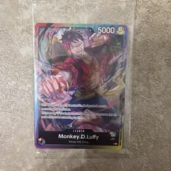 Monkey.D.Luffy (Release Event Leader) - English NM Promo Non Foil Sealed 3 card - Image 1
