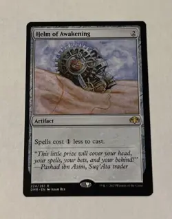 MTG Helm of Awakening - Dominaria Remastered NM - Image 1