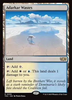 Adarkar Wastes TDC NM MTG - Image 1