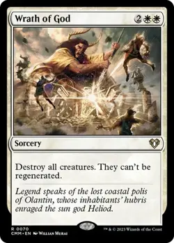 Wrath of God Commander Masters Regular - Image 1
