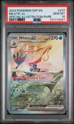 Pokemon Milotic EX Special Illustration Rare 237/191 Surging Sparks PSA 10 - Image 1