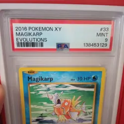 Magikarp Common #33 PSA MINT 9 2016 Pokemon XY Evolutions - Image 3