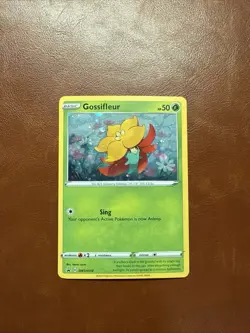 Pokemon TCG Pokemon Gossifleur Gossifleur Promo Holo SWSH010 SWIRL - Image 4