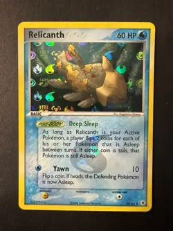 Pokemon - Relicanth 24/101 Reverse Holo - EX Hidden Legends NM-/LP+ - Image 1