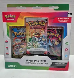 Pokemon TCG First Partner Illustration Collection Series 1 Box - Image 1