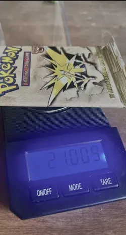 Wizards of The Coast Pokemon Long Crimp Fossil Booster Pack, 21g HeavyU Zapdos🔥 742818061599 - Image 2