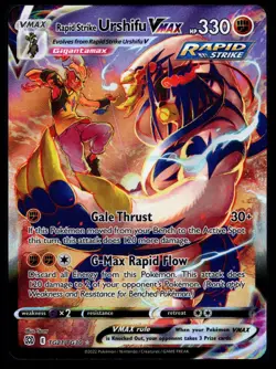 Rapid Strike Urshifu VMAX TG21/TG30, Pokemon, Brilliant Stars, English - Image 1