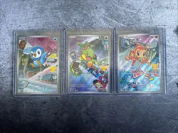 Pokemon TCG First Partner Illustration Collection Promo - Sinnoh Region Starters - Image 1