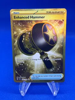 Pokemon Twilight Masquerade Enhanced Hammer 224/167 Gold Hyper Rare NM - Image 1