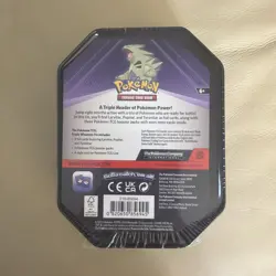 Pokemon TCG Mighty Mysterious Tyranitar Tin Sealed - Image 2