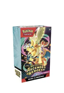 Pokemon TCG Mega Evolution Ascended Heroes Booster Bundle x4 | PRESALE - Image 1
