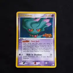 Pokemon TCG Misdreavus 25/109 EX Team Rocket Returns Reverse Holo Rare 60 HP - Image 1