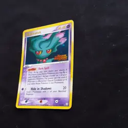 Pokemon TCG Misdreavus 25/109 EX Team Rocket Returns Reverse Holo Rare 60 HP - Image 3