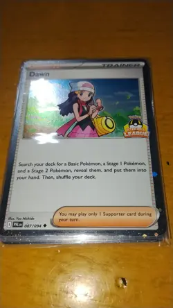 Pokemon TCG Dawn PFL Ultra Ball League Promo 087/094 Holo Foil Asia Stamp - Image 2