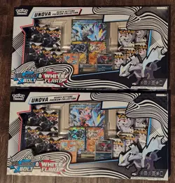 Pokemon TCG (2) Black Bolt & White Flare Unova Heavy Hitters Premium Collection - Image 1