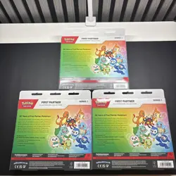 3X Pokemon TCG First Partner Pack Illustration Collection Series 1 - SEALED 🔥 - Image 2
