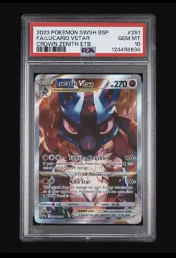2023 POKEMON SWSH BLACK STAR PROMO | CROWN ZENITH ELITE TRAINER BOX PSA 10 - Image 1
