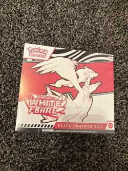 Pokemon Scarlet & Violet White Flare Elite Trainer Box ETB New Sealed - Image 1